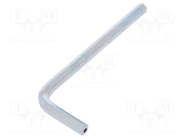 Wrench; hex key with protection; TR5mm; Overall len: 80mm BOSSARD B5/BN6972