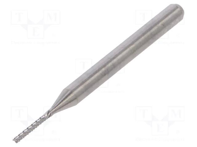 Diamond mill; Ø: 1mm; Ø: 3.175mm; L: 38.2mm; Working part len: 6mm KEMMER PRAEZISION DCFBM-1.0