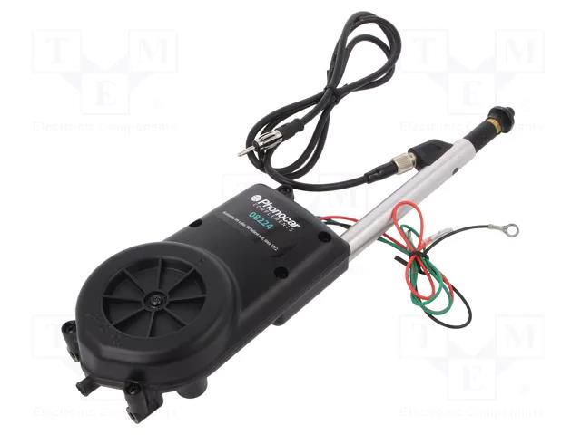 Antenna; automotive; 0.8m; AM,FM; universal; 1.2m; black PHONOCAR PHONOCAR-8224