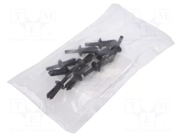 Plastic anchor; 10pcs; Dacia,Mercedes,Renault; L: 15.2mm ROMIX RX-20530