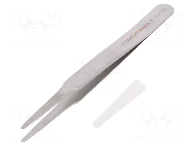 Tweezers; 120mm; for precision works; Type of tweezers: straight LINDSTRÖM SA.TL2A-SA