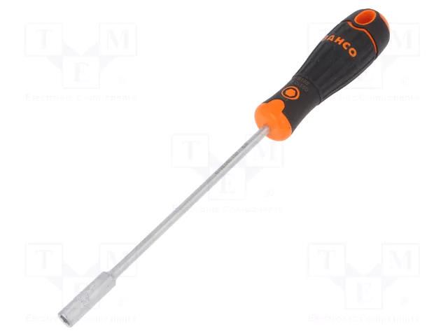 Screwdriver; 6-angles socket; HEX 6mm; Blade length: 150mm BAHCO SA.B198/6/150