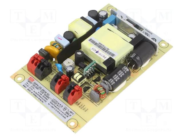 Power supply: switching; LED; 25.2W; 36VDC; 0.7A; 90÷295VAC; OUT: 1 MEAN WELL IDPV-25-36