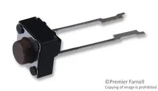 SWITCH, TACTILE, SPST-NO, 50mA, THOUGH HOLE MC32881