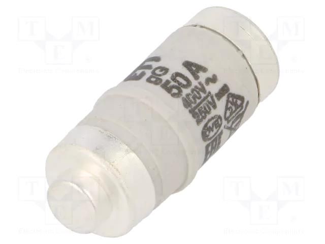 Fuse: fuse; 50A; 400VAC; 250VDC; gG; ceramic; D02; D0 ETI POLAM 002212004