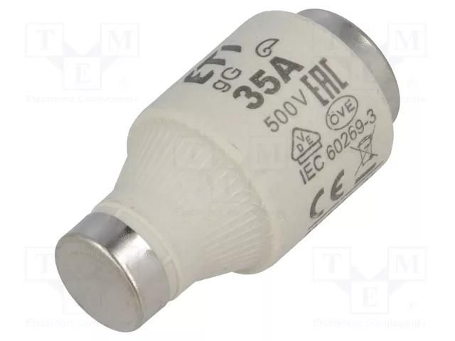 Fuse: fuse; 35A; 500VAC; 500VDC; gG; ceramic; DIII; D ETI POLAM 002313401