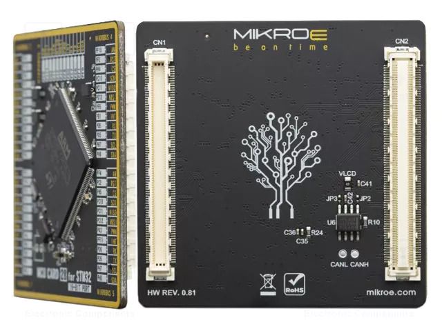 Multiadapter; STM32F732IE; prototype board; 256kBRAM; 121x105mm MIKROE MIKROE-3781