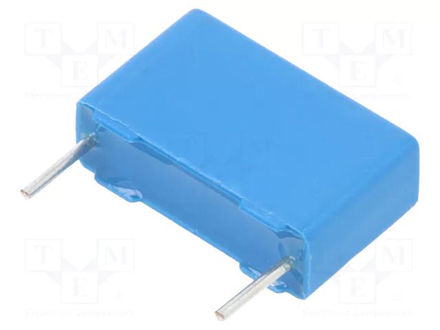 Capacitor: polyester; 0.22uF; 200VAC; 450VDC; 15mm; ±5%; 18x11x6mm EPCOS / TDK B32522N6224J000
