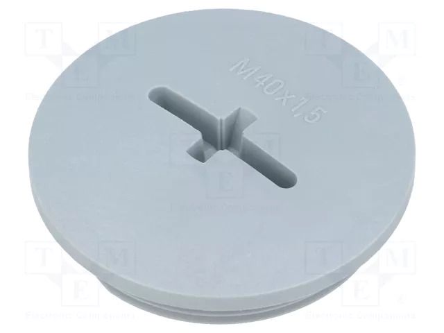 Stopper; M40; 1.5; IP54; polyamide; dark grey; SKINDICHT®; 8mm LAPP BLK-GL-M40-R7001