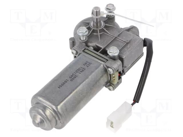 Motor: DC; 24VDC; 25rpm; worm gear; 4Nm; IP40; Trans: 62: 1; 1.1A DOGA 317.2761.30.00