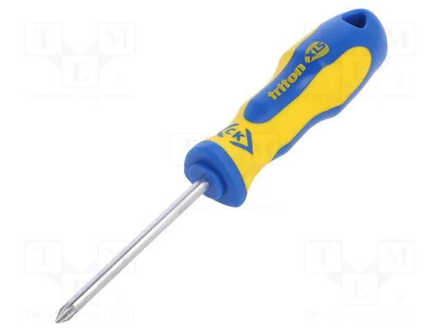 Screwdriver; Pozidriv®; PZ1; Triton XLS; Blade length: 75mm C.K CK-T4723-1