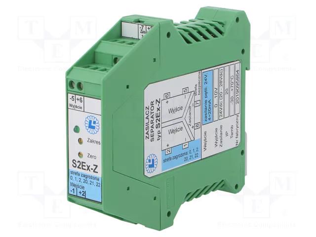 Converter: isolating power supply-repeater; 24VAC/DC; 24VDC LABOR-ASTER S2EX-Z-24-5