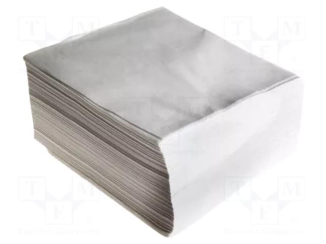 Cleaning cloth: cloth; cellulose,polyester; 300pcs; 229x229mm CHEMTRONICS CH-6709