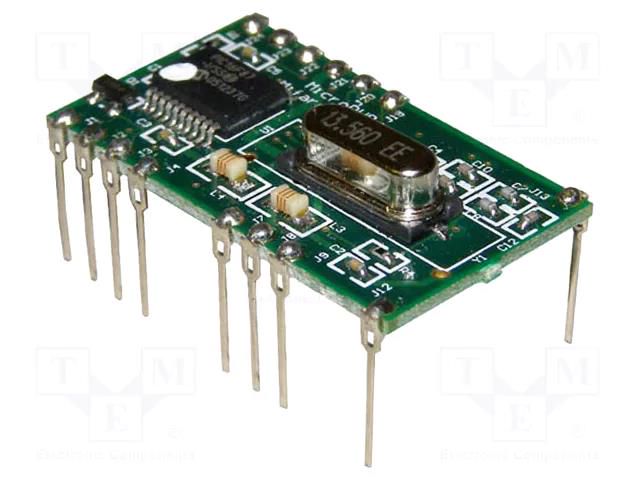 RFID reader; 4.5÷5.5V; RS232 TTL; 30.5x18mm; pin strips; 13.56MHz ECCEL RWD-MICODE