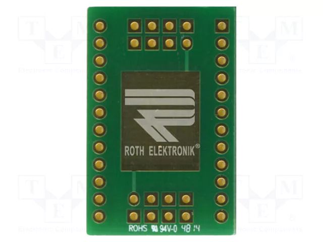 Board: universal; multiadapter; W: 21.59mm; L: 33.66mm ROTH ELEKTRONIK GMBH RE936-09