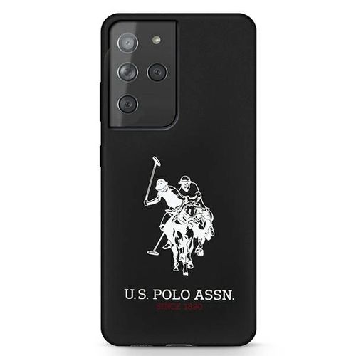 US Polo USHCS21LSLHRBK S21 Ultra G998 czarny/black Silicone Logo, U.S. Polo Assn. 3700740497197 3700740497197