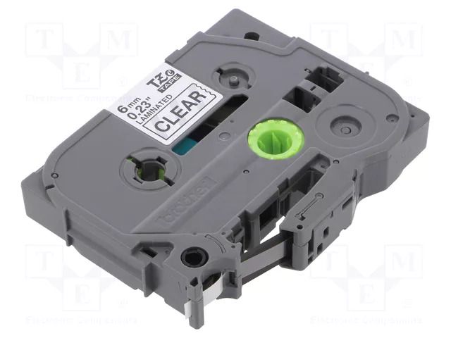 Tape; 6mm; 8m; transparent; Character colour: black BROTHER BR-TZE111