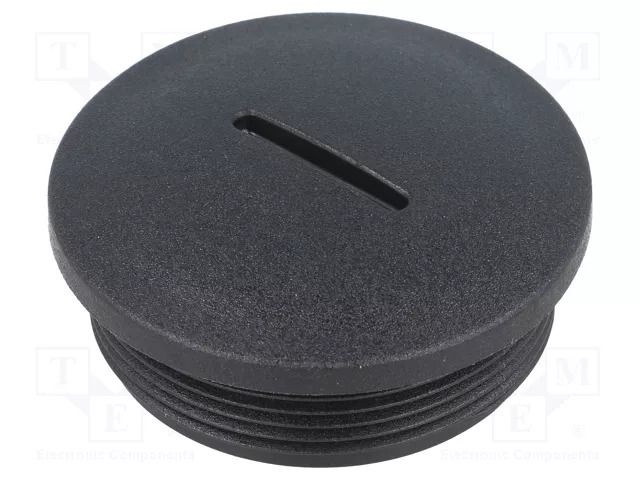 Stopper; M40; 1.5; IP54; polyamide; black; V-N-FS; Thread: metric HUMMEL HUMMEL-1251400150
