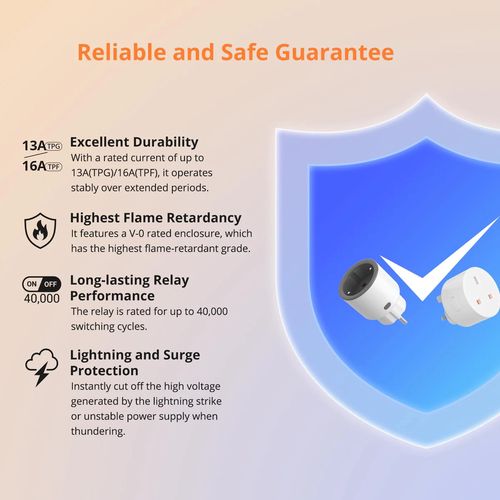 Smart socket, ZigBee, 16A, 230Vac S60 6920075743005 6920075743005