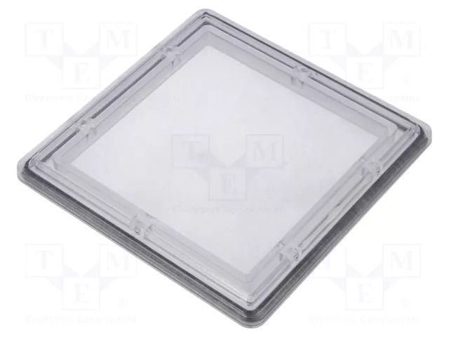 Inspection windows; polycarbonate; 118x118x11mm; IP65 RST ROZTOCZE 4.423.004