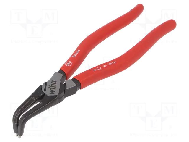 Pliers; for circlip; internal; 40÷100mm; Pliers len: 220mm WIHA WIHA.34696