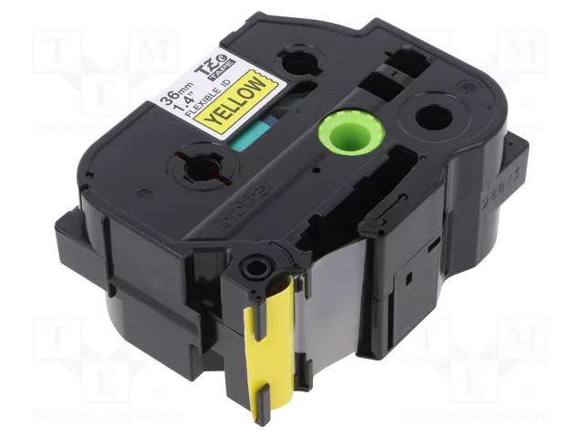 Tape; 36mm; 8m; yellow; Character colour: black BROTHER BR-TZEFX661