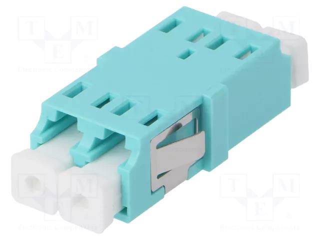 Connector: fiber optic; socket,coupler; duplex,multi mode (MM) FIBRAIN A001-LC-DX-2168