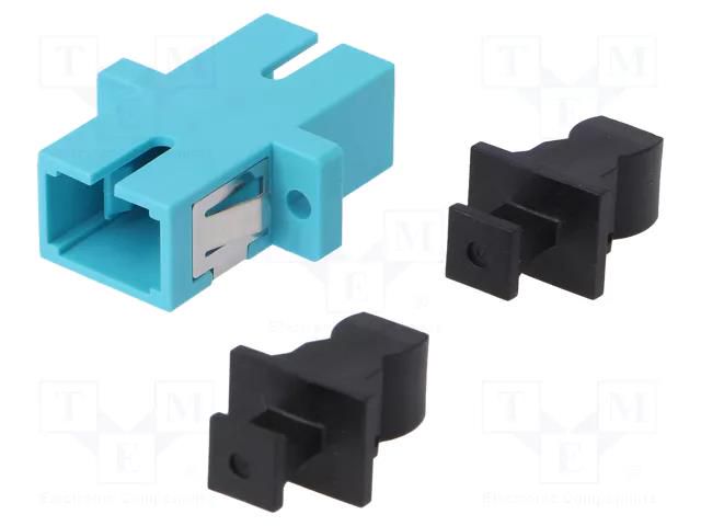 Connector: fiber optic; socket,coupler; simplex,multi mode (MM) FIBRAIN A101-SC-SX-1163