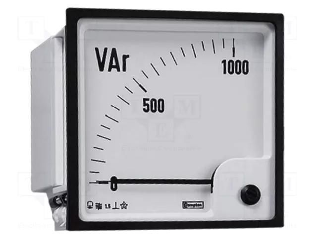 Meter: power; analogue,mounting; on panel; 400/1A; 400V; 50÷60Hz CROMPTON - TE CONNECTIVITY M244-313-G-10