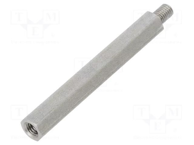 Screwed spacer sleeve; 60mm; Int.thread: M5; Ext.thread: M5 DREMEC TFM-M5X60/DR248