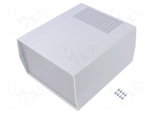 Enclosure: with panel; vented,PCB is fastened in guides; AUS TEKO AUS-33.5