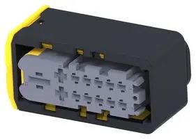 AUTOMOTIVE HOUSING, RCPT, 13POS, PBT 2-2358263-1.