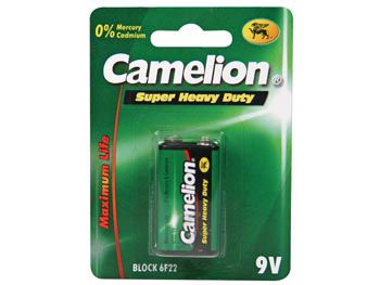 ZINC CARBON E-BLOCK 9V-400mAh (1pc/bl) 6F22C 4260033156341; 5410329487423; 5410329518882