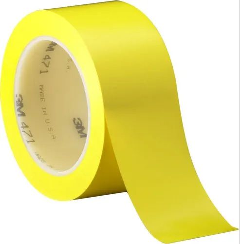 Floor marking tape yellow 50mm x 33m 471F 3M 7000028852