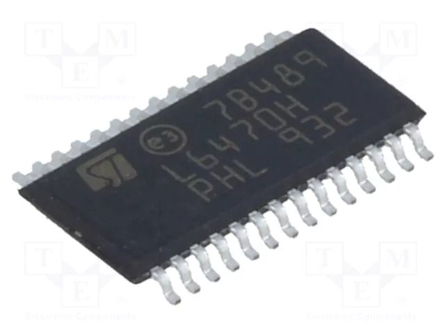 IC: driver; motor controller; HTSSOP28; 3A; 8÷45V STMicroelectronics L6470H