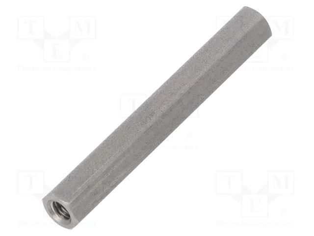 Screwed spacer sleeve; 60mm; Int.thread: M5; hexagonal DREMEC TFF-M5X60/DR148