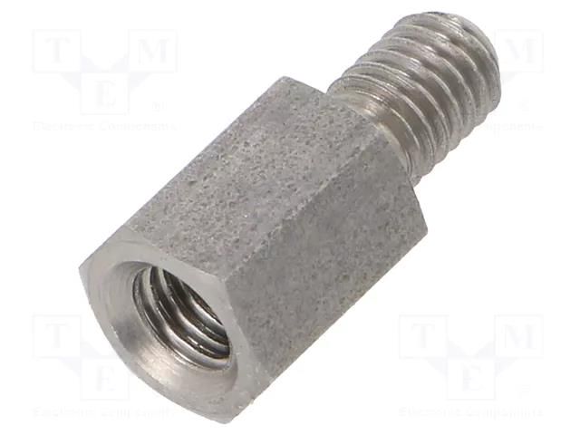 Screwed spacer sleeve; 10mm; Int.thread: M5; Ext.thread: M5 DREMEC TFM-M5X10/DR248