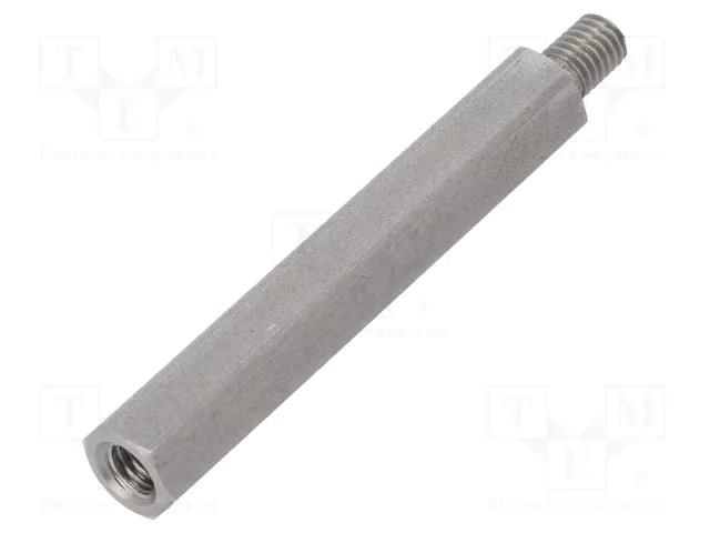 Screwed spacer sleeve; 50mm; Int.thread: M5; Ext.thread: M5 DREMEC TFM-M5X50/DR248