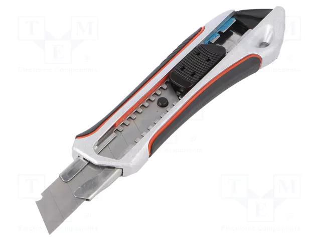 Knife; 18mm; locked blade YATO YT-75121