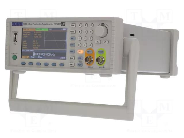 Generator: arbitrary, function; 160MHz; LCD TFT 4,3"; 480x272 AIM-TTI TGF4162