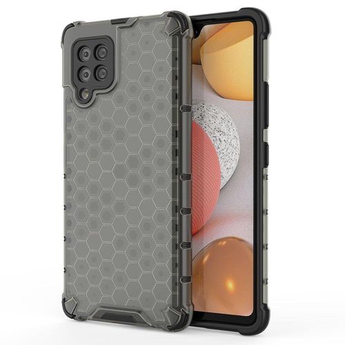 Honeycomb Case armor cover with TPU Bumper for Samsung Galaxy A42 5G black, Hurtel 9111201932203 9111201932203