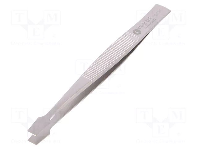 Tweezers; 105mm; for precision works; Blade tip shape: shovel IDEAL-TEK IDL-127.SA.1