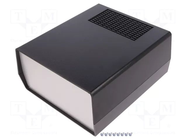 Enclosure: with panel; vented,PCB is fastened in guides; AUS TEKO AUS-23.9