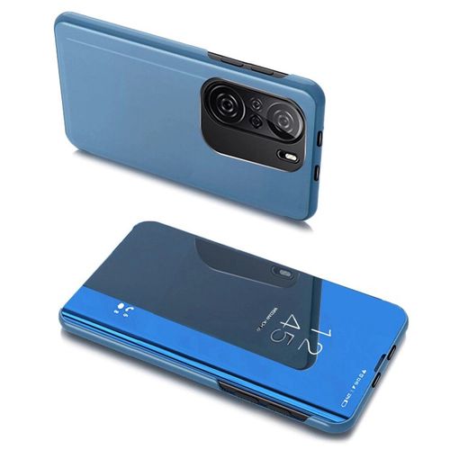 Clear View Case cover for Xiaomi Redmi K40 Pro+ / K40 Pro / K40 / Poco F3 blue, Hurtel 5907769324888 5907769324888