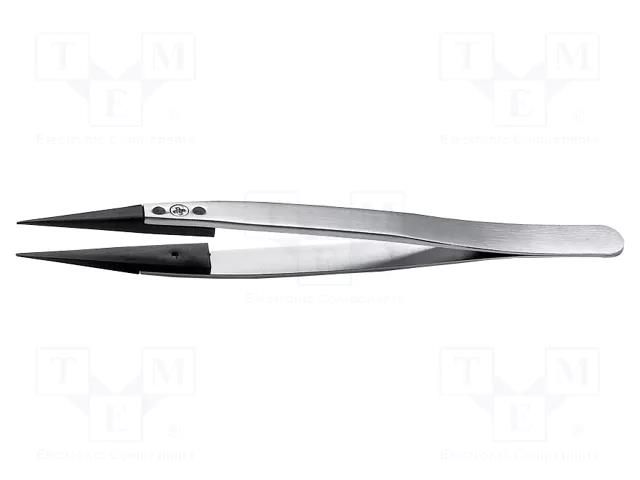 Tweezers; replaceable tips; Blade tip shape: sharp; ESD IDEAL-TEK IDL-259CPR.SA.1