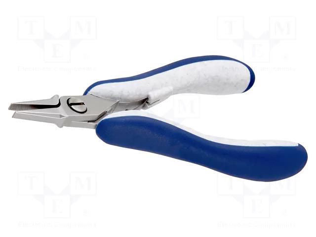 Pliers; gripping surfaces are laterally grooved,flat; ESD IDEAL-TEK IDL-ES6012.CR.BG