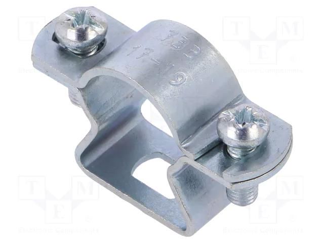 T-bolt clamp; W: 45mm; Clamping: 17÷19mm; steel; Plating: zinc OBO BETTERMANN OBO-1361198