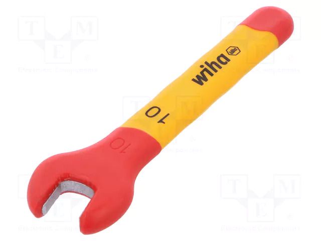 Wrench; insulated,spanner; 10mm; Overall len: 110mm WIHA WIHA.43030