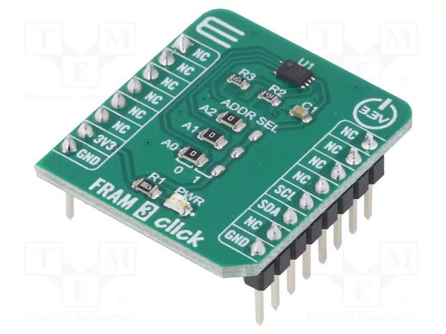 Click board; prototype board; Comp: MB94R330; FRAM memory; 3.3VDC MIKROE MIKROE-3817