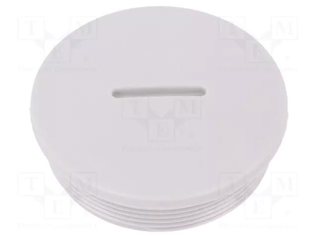 Stopper; M50; 1.5; IP54; polyamide; grey; V-N-FS; Thread: metric HUMMEL HUMMEL-1251500050